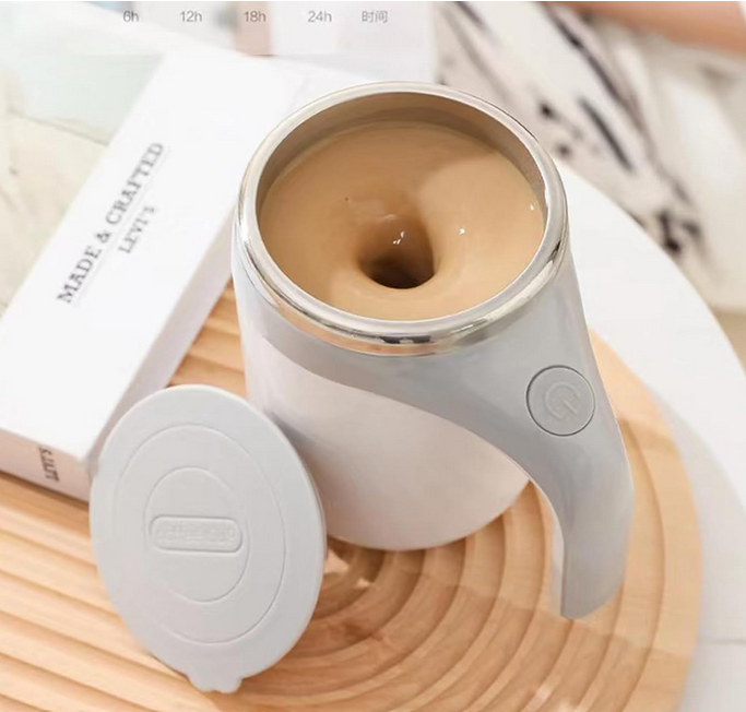 Taza automática con agitacion