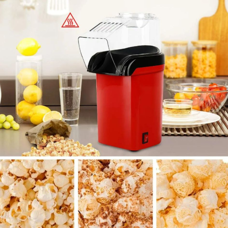 Máquina retro para hacer palomitas de maíz