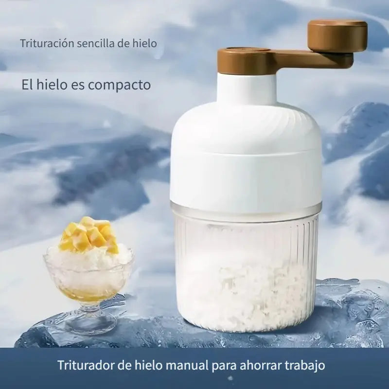 Máquina Manual para Raspar Hielo