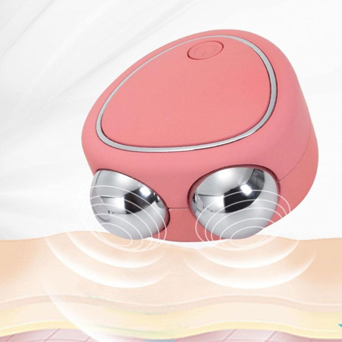 Masajeador de microcorriente facial.