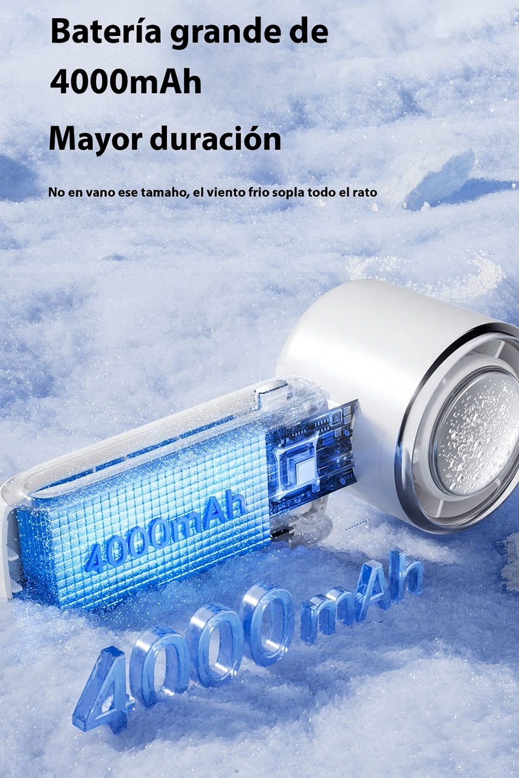 Ventilador portatil 400mAh