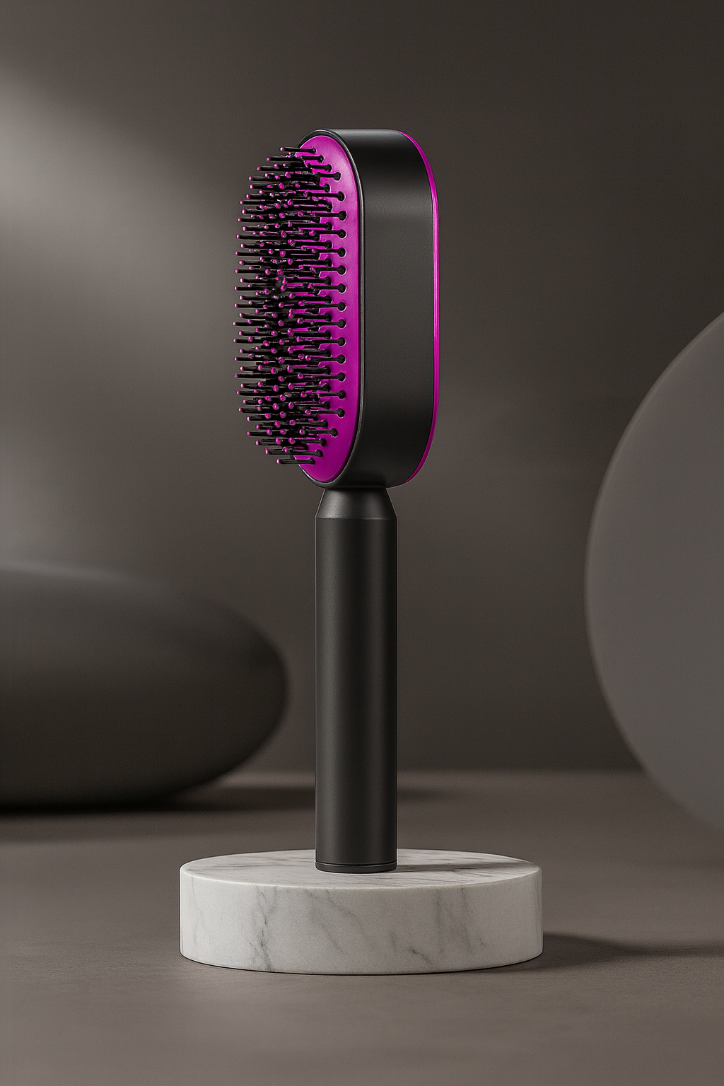 Cepillo de Cabello Auto-Limpiante