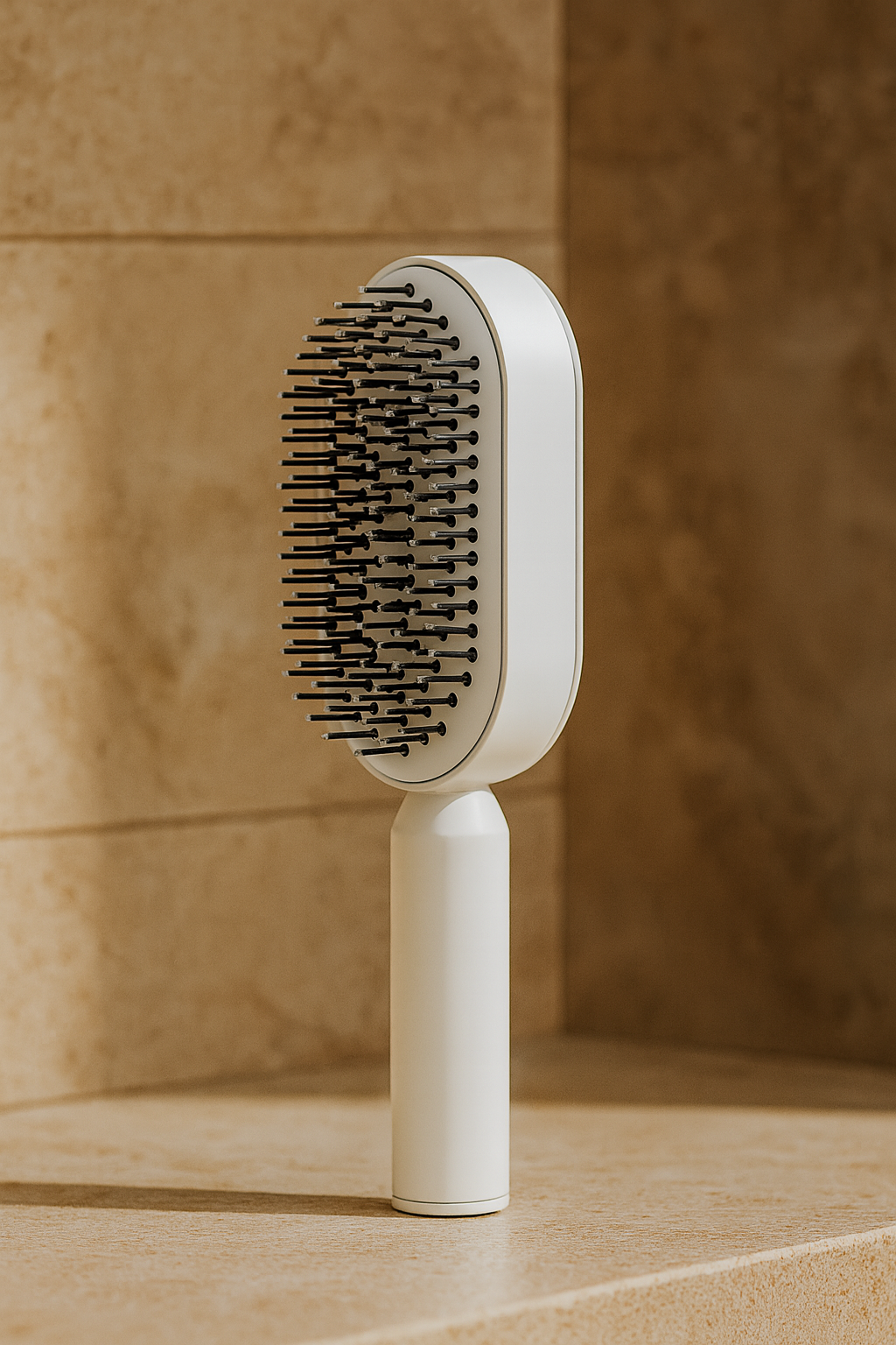 Cepillo de Cabello Auto-Limpiante
