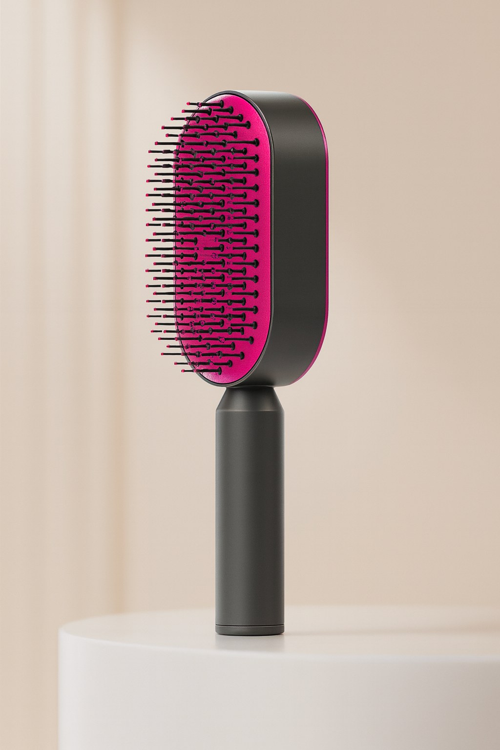Cepillo de Cabello Auto-Limpiante