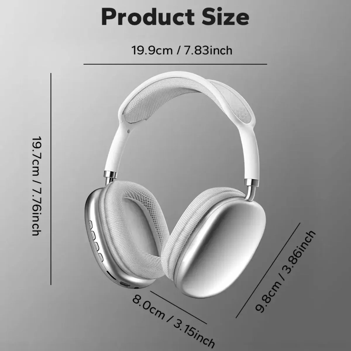 Audífonos bluetooth diadema P9