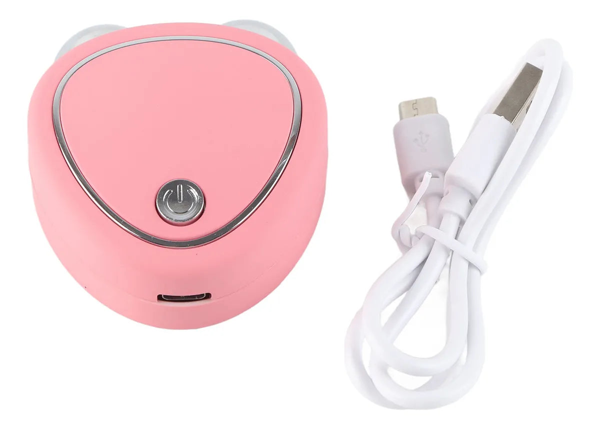 Masajeador de microcorriente facial.