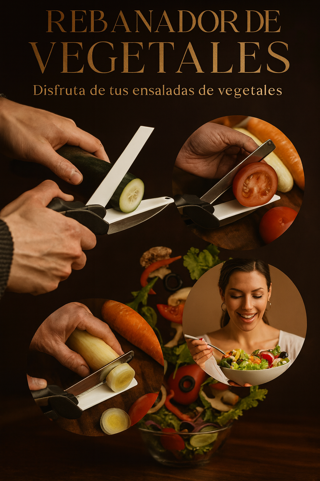 Cortador Cocina 2 En 1 Cuchillo Tijeras