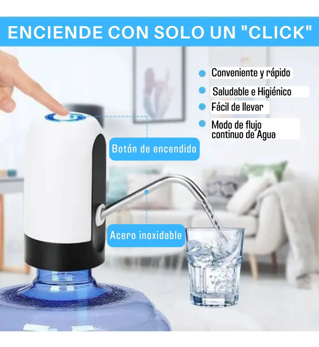 Dispensador de agua automatico