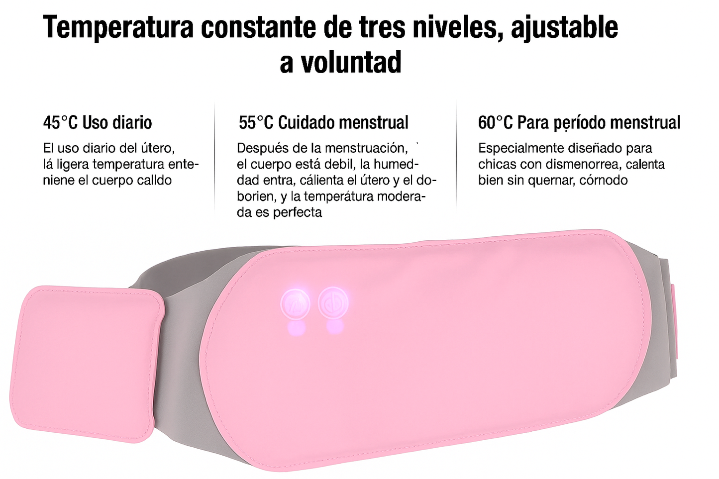 Cinturón Térmico y Masajeador