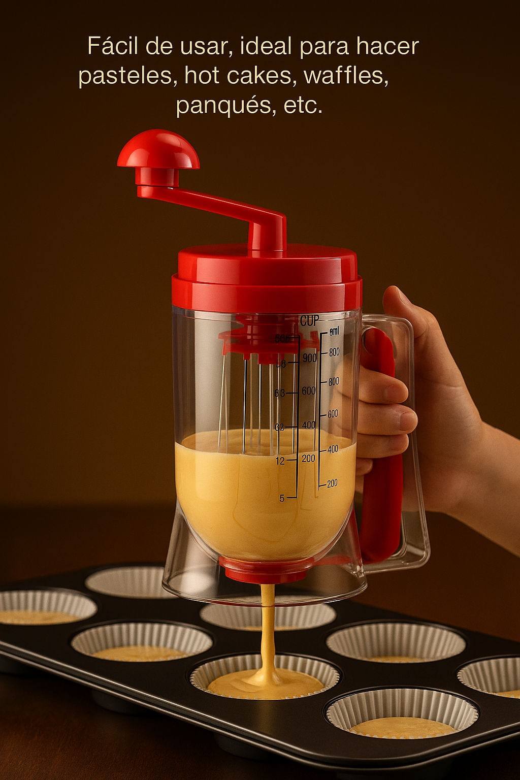 Dispensadora Mezcladora Para Hot Cakes