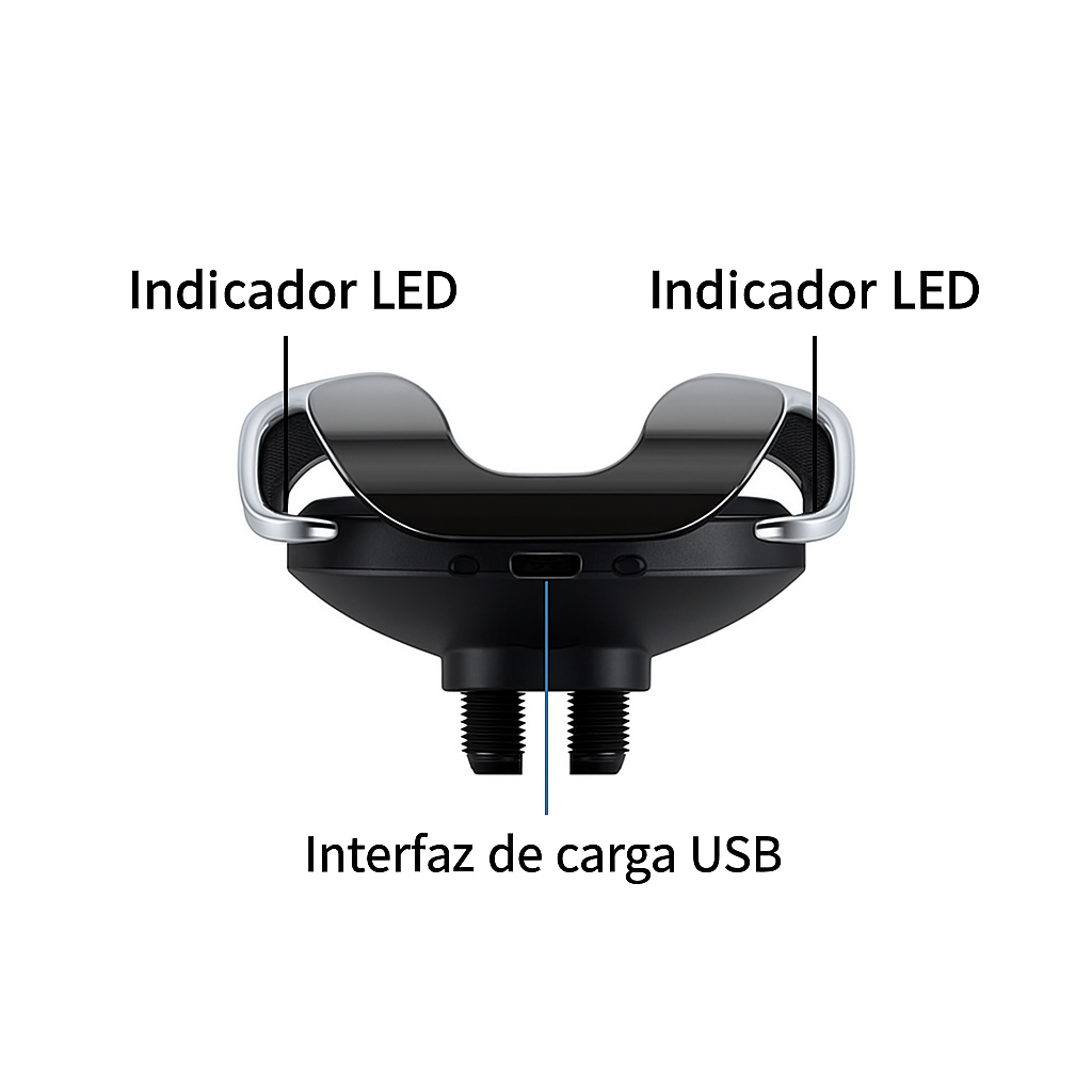 Soporte y cargador Inalámbrico Inteligente