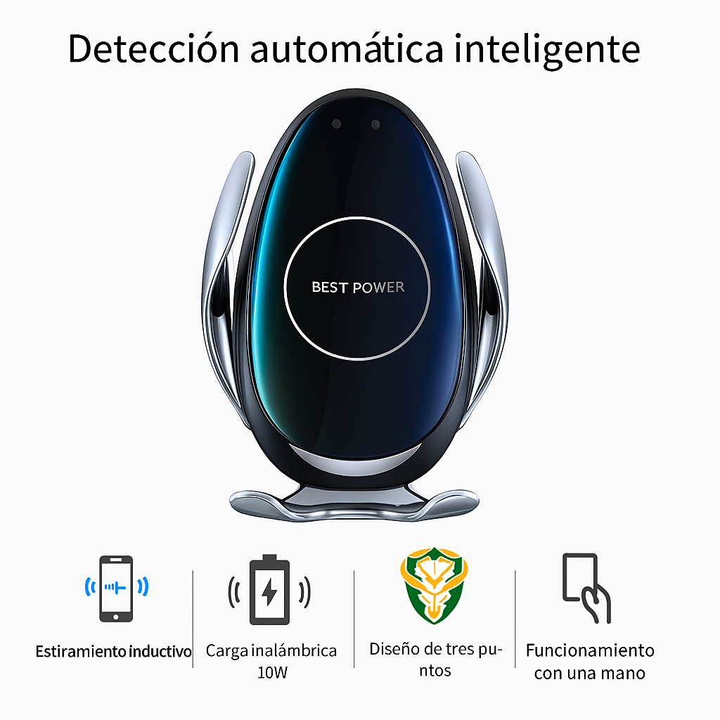Soporte y cargador Inalámbrico Inteligente