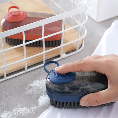 Cepillo de limpieza multifuncional con dispensador