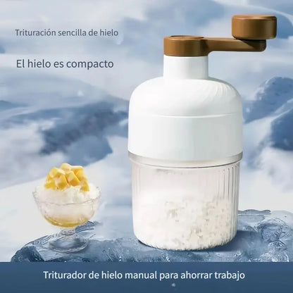 Máquina Manual para Raspar Hielo