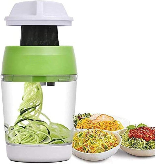 Cortador de verduras en espiral compacto.