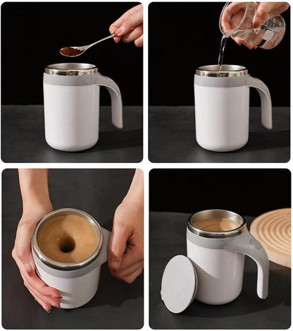 Taza automática con agitacion