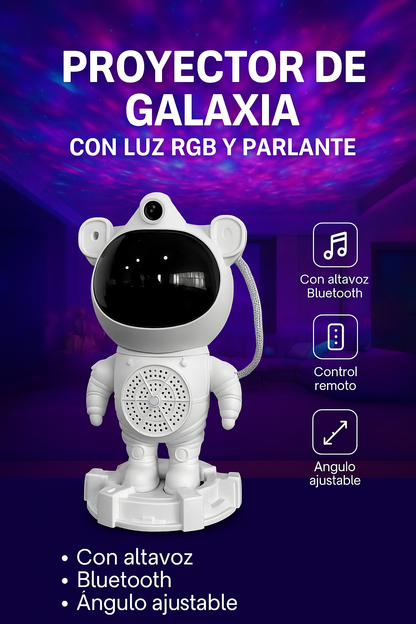 Proyector de Galaxia tipo Astronauta