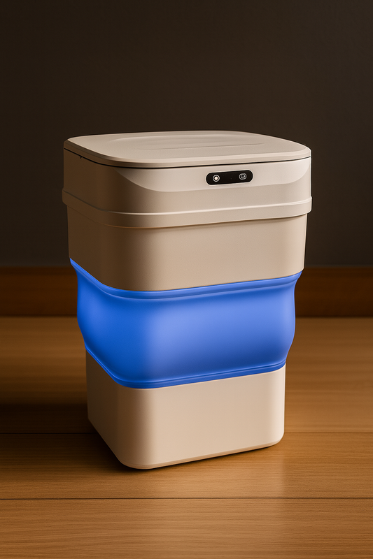 Cubo de Basura Inteligente Plegable