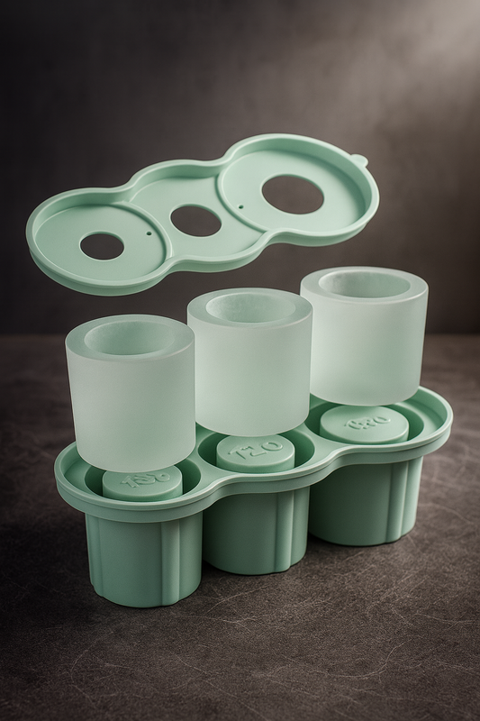 Molde de silicona de Hielo vasos Stanley.