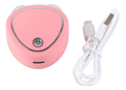 Masajeador de microcorriente facial.